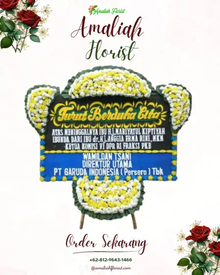 Papan Bunga Duka Senon